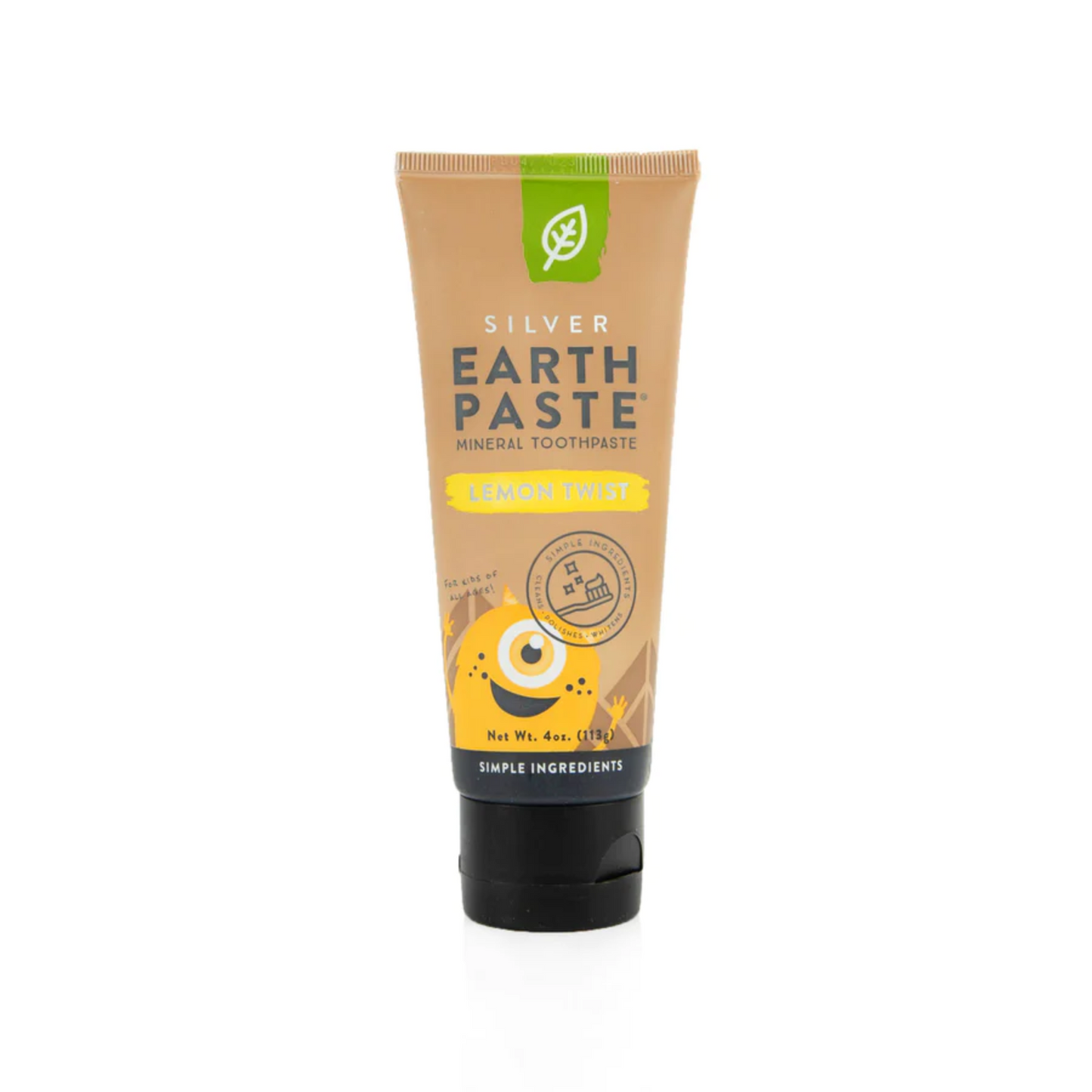 Redmond Earth Paste Toothpaste With Nano Silver 113g, Lemon Twist Flavour
