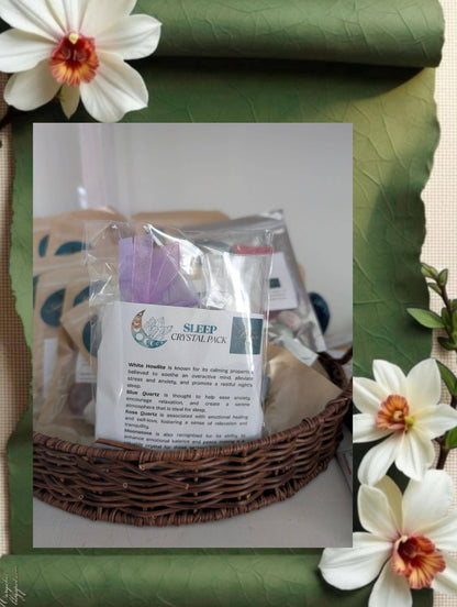 Soulforest Healing Sleep Crystal Ritual Pack | Bedtime Mindfulness & Self-Care