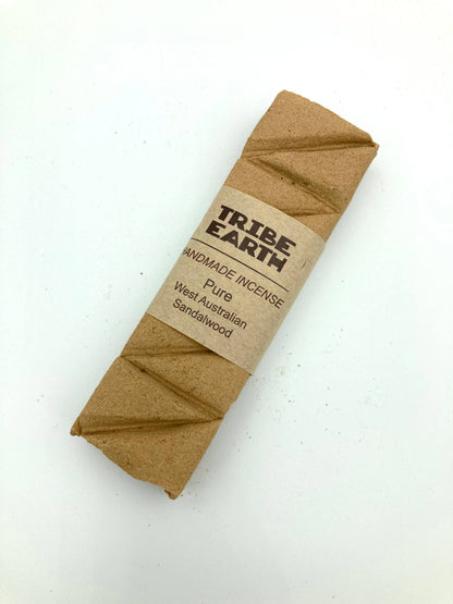 Tribe Earth Pure Sandalwood Incense Plank | 10 Triangles Per Plank, West Australian Sandalwood