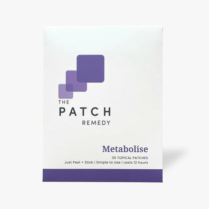 The Patch Remedy Metabolise 30 Topical Patches, Daily Metabolic Support