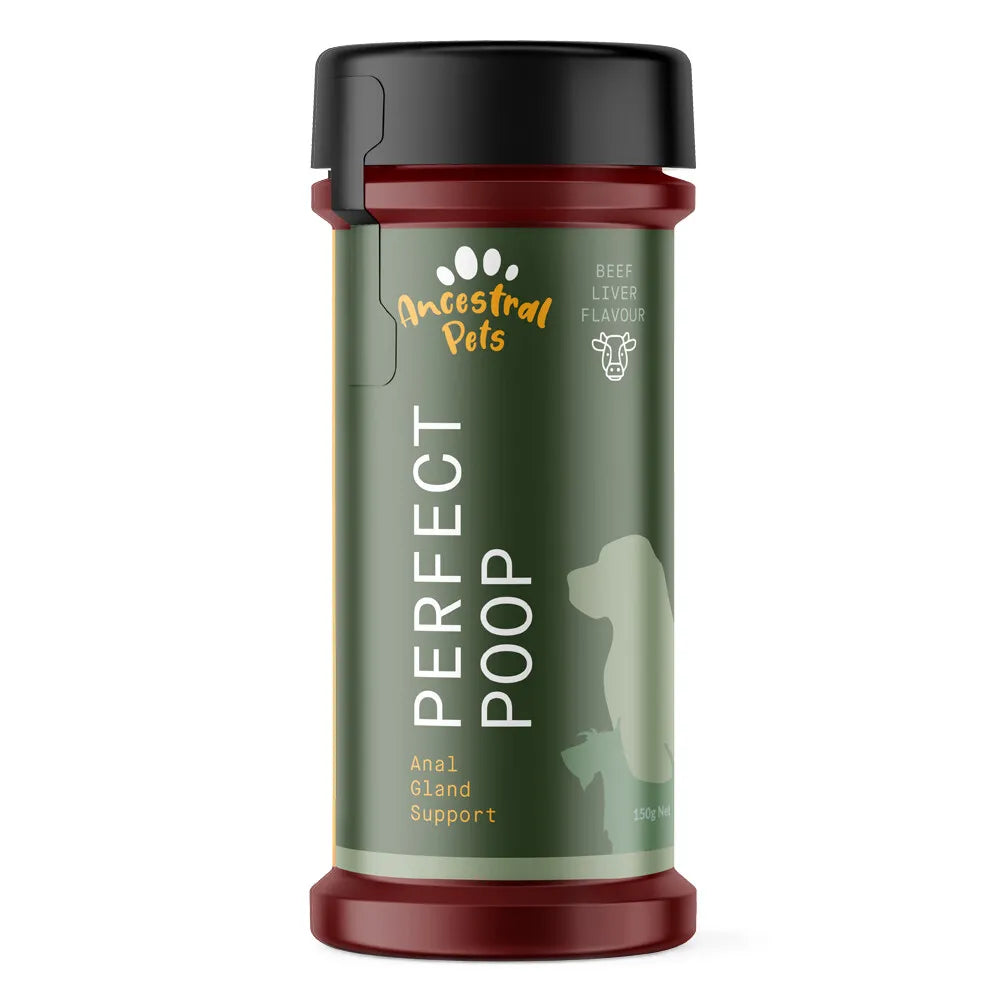 Ancestral Pets Perfect Poop 150g, 100% Australian With A Beef Liver Flavour