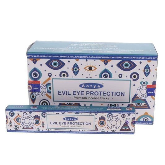 Satya Evil Eye Protection Incense 15g, For Protection