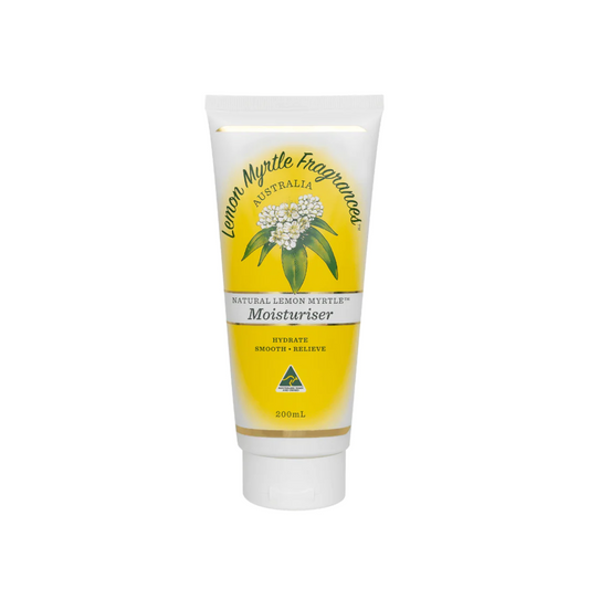 Lemon Myrtle Fragrances Moisturiser 200mL Or 500mL, Use Daily & Nourish Your Skin