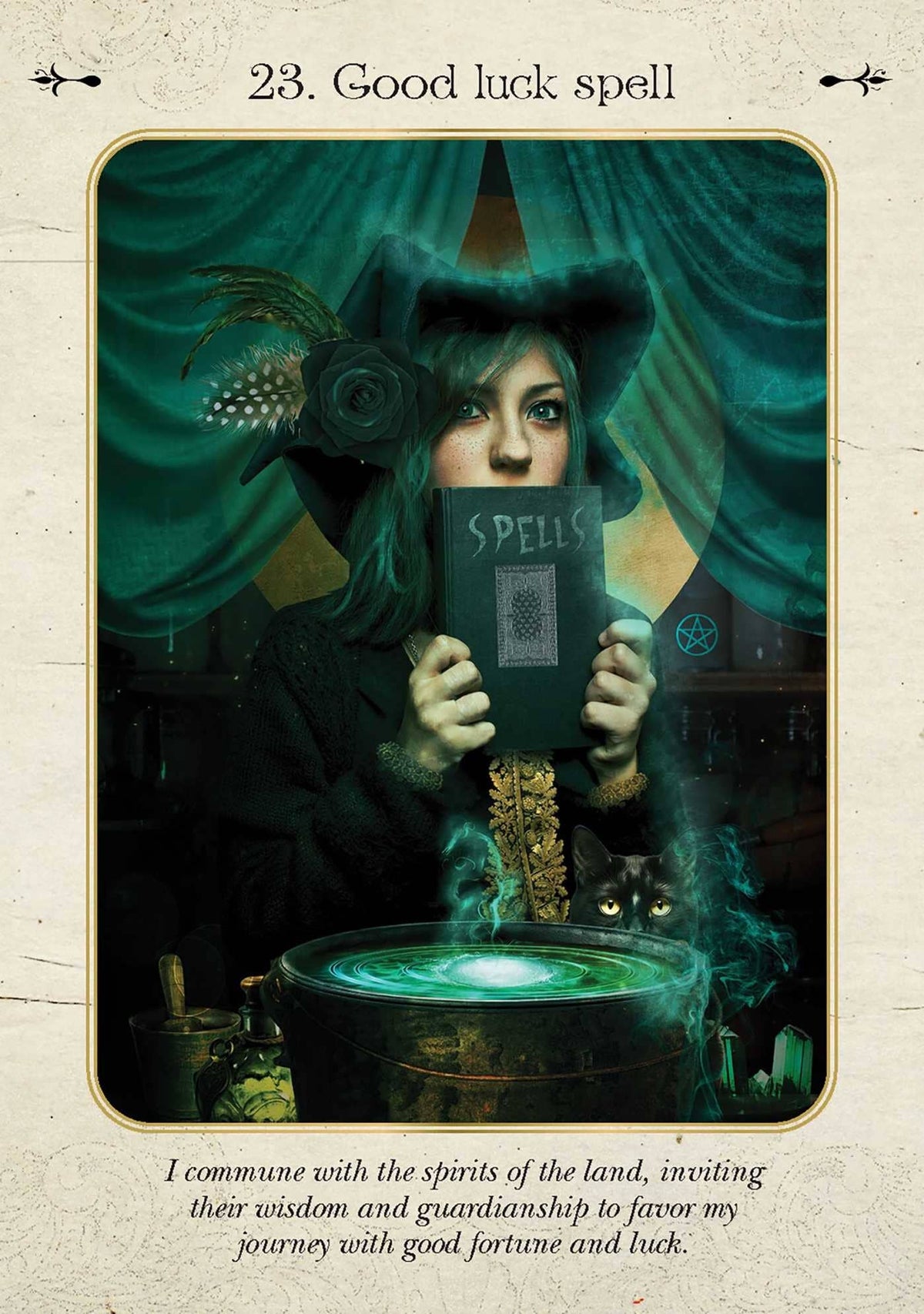 Jena Dellagrottaglia's Kitchen Witch Oracle Cards, The Key To Unlock The Secrets Of Natural Magick