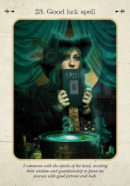 Jena Dellagrottaglia's Kitchen Witch Oracle Cards, The Key To Unlock The Secrets Of Natural Magick