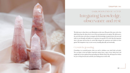 Leah Shoman Crystal Rituals By The Moon Book, Understand How To Use Crystal Frequency