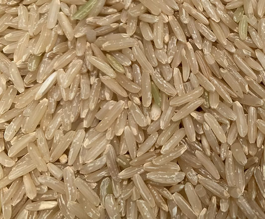 Sanmik Farms Organic Brown Jasmine Rice 1kg, Aromatic & Fluffy