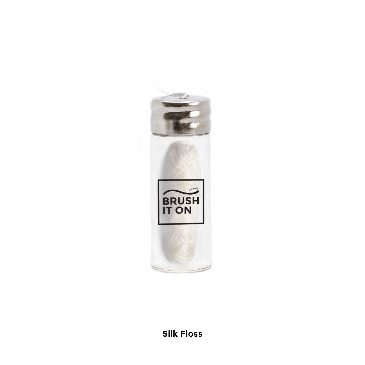 Brush It On Compostable Dental Floss 30m, Vegan Corn Starch Floss Or Silk Floss