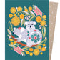Earth Greetings Koala Mum & Bub Card, Andrea Smith Collection (Includes One Card & One Kraft Envelope)
