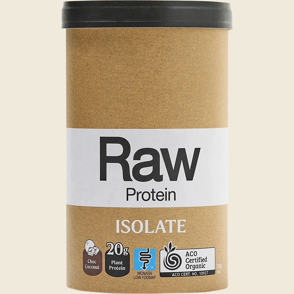 Amazonia Raw Certified Organic Protein Isolate Choc Coconut, Choose Your Size!