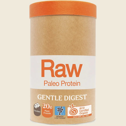 Amazonia Raw Gentle Digest Paleo Protein Chocolate, Choose Your Size!