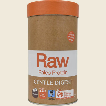 Amazonia Raw Gentle Digest Paleo Protein Chocolate, Choose Your Size!