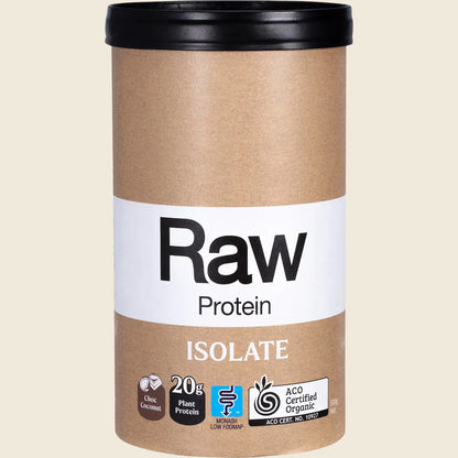 Amazonia Raw Certified Organic Protein Isolate Choc Coconut, Choose Your Size!