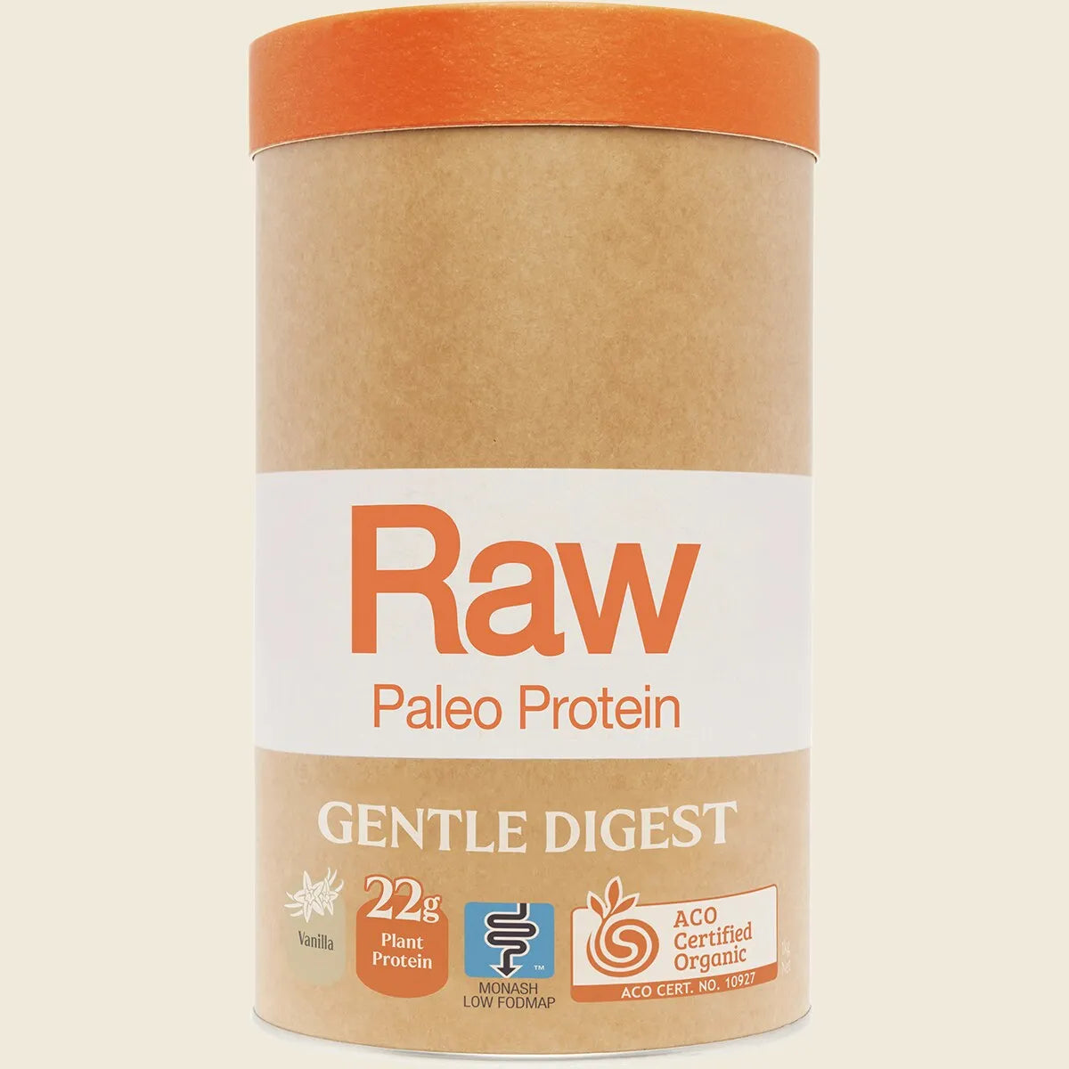 Amazonia Raw Gentle Digest Paleo Protein Vanilla, Choose Your Size!