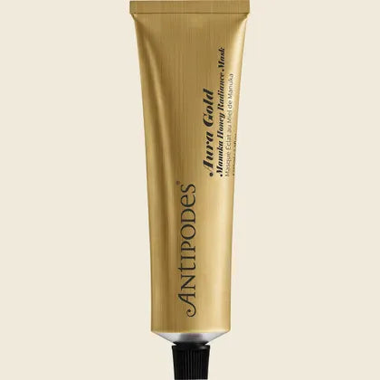 Antipodes Aura Gold Manuka Honey Radiance Mask 75ml, Purify & Illuminate