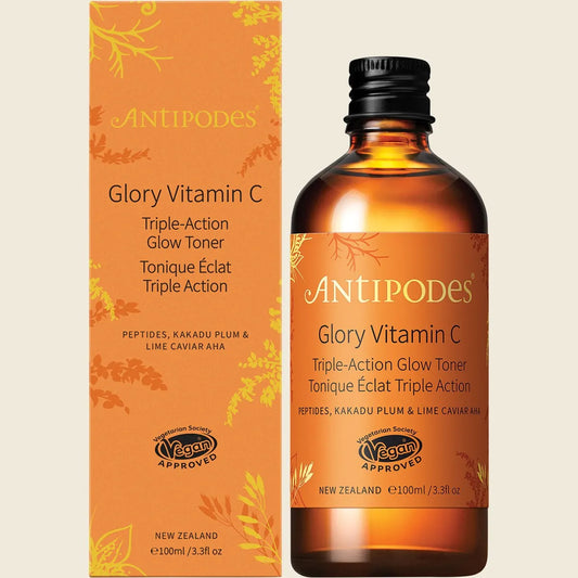Antipodes Glory Vitamin C Triple-Action Glow Toner 100ml, Brighten & Resurface