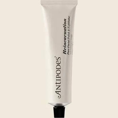 Antipodes Reincarnation Pure Facial Polish & Exfoliator 75ml, Smooth & Renew