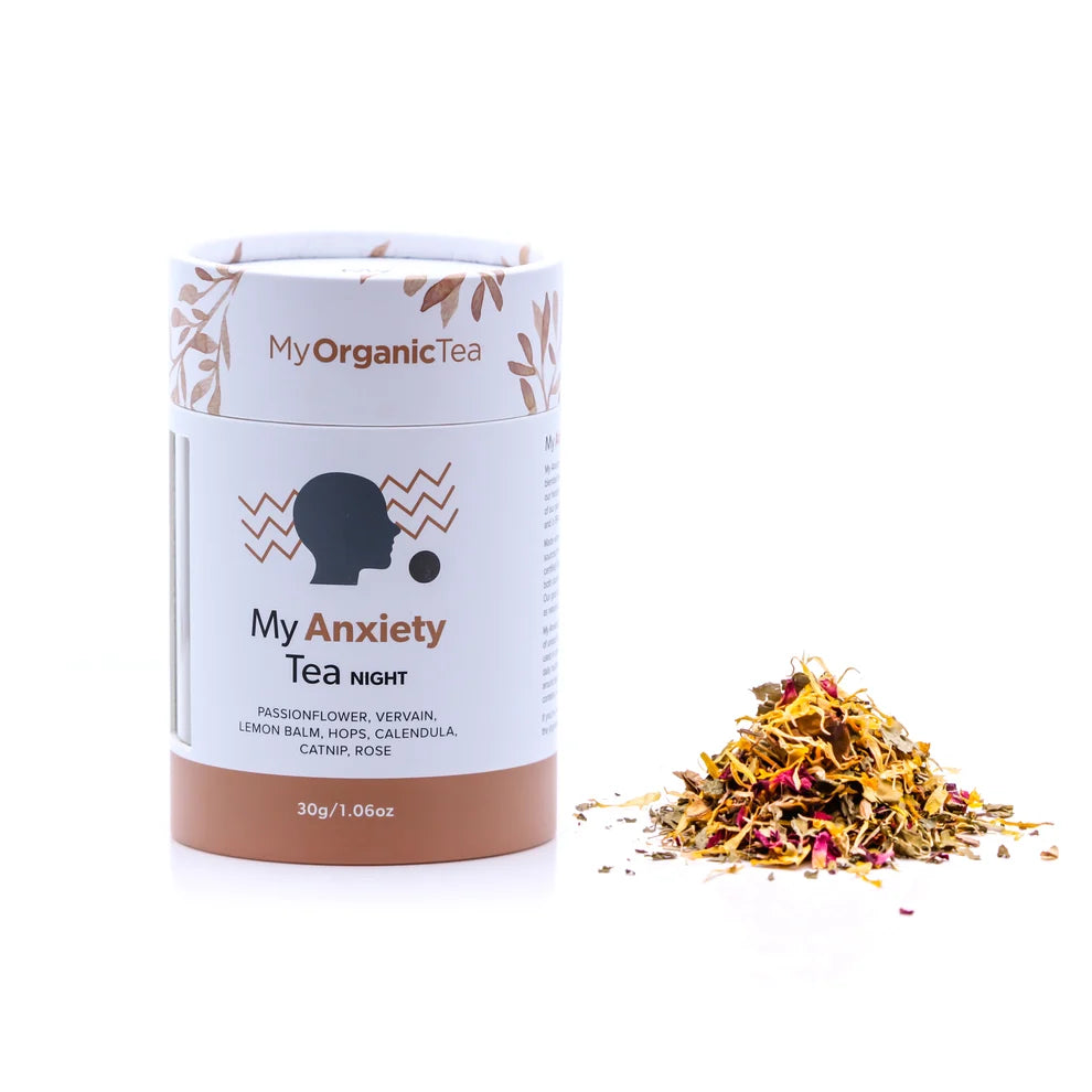 OrganiTea My Anxiety Tea NIGHT 45g, With Passionflower & Catnip