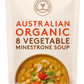 Australian Organic Food Co. 8 Vegetable Minestrone Soup 330g, Certified Organic & Australian