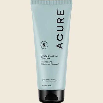 Acure Simply Smoothing Shampoo Coconut 236ml, For Frizz Control & Shine