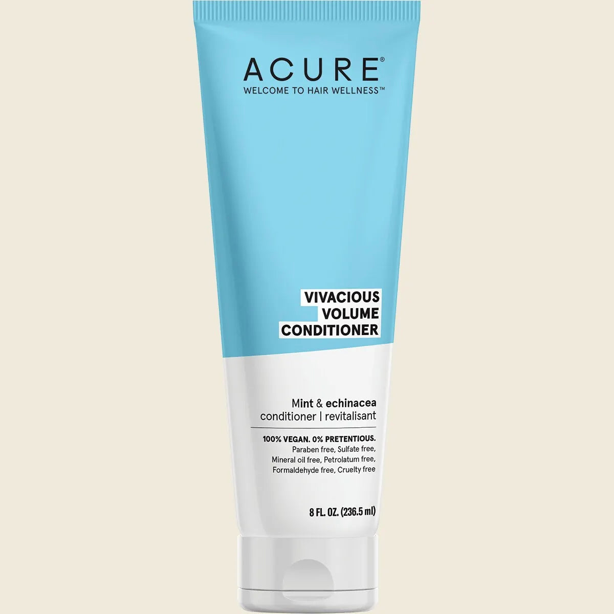 Acure Vivacious Volume Conditioner 236ml, For Fine Or Flat Hair
