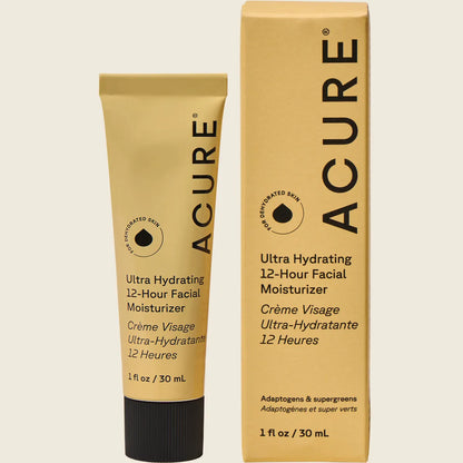 Acure Ultra Hydrating 12 Hour Facial Moisturizer 30ml, To Soothe & Balance Skin