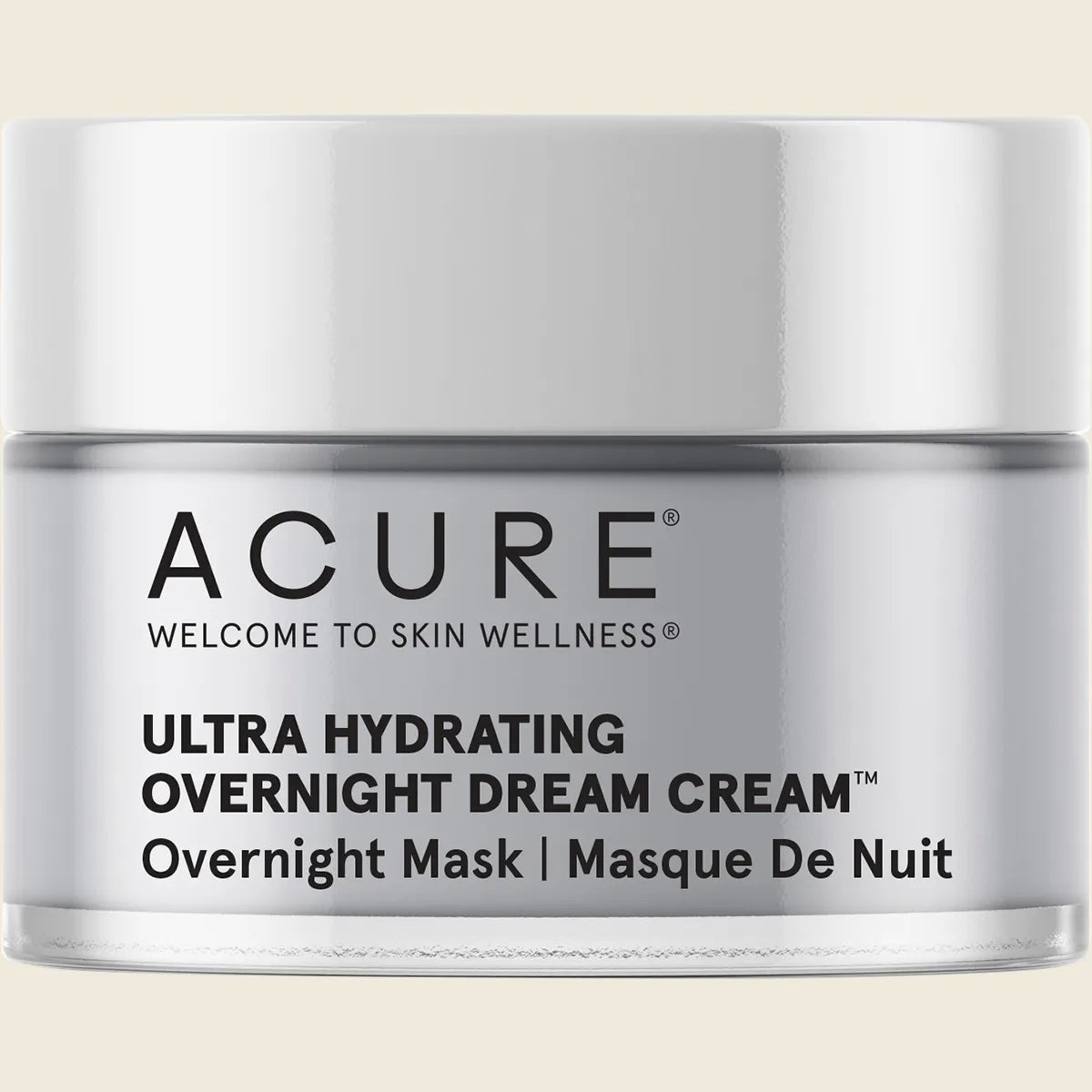 Acure Ultra Hydrating Overnight Dream Cream 50ml, To Hydrate & Soothe