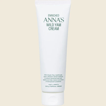 Anna's Wild Yam Cream 100g, Menstrual & Menopausal Symptoms