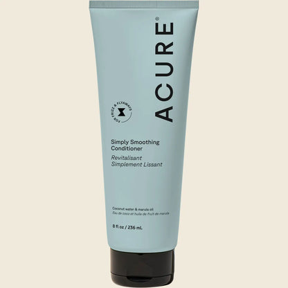 Acure Simply Smoothing Conditioner Coconut 236ml, For Frizz Control & Shine