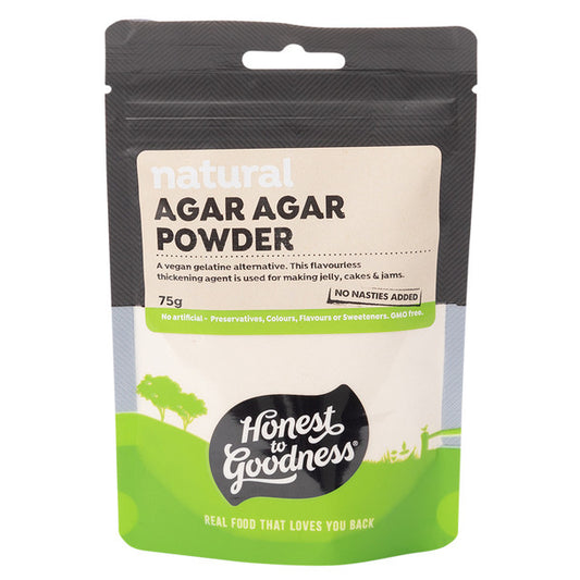 Honest To Goodness Agar Agar Powder 75g, A Vegan Gelatin Alternative