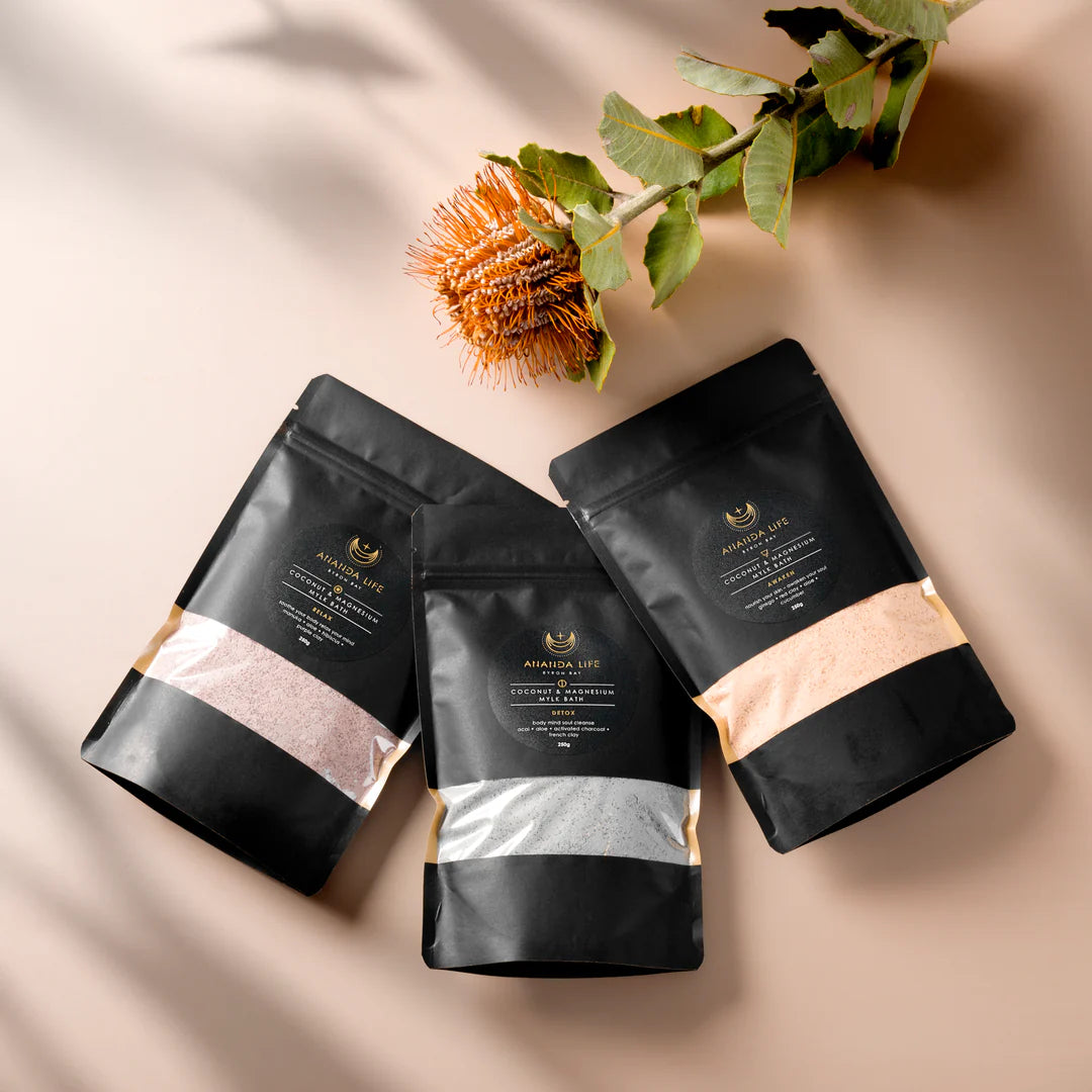 Ananda Life Coconut Magnesium Mylk Bath Soak, Choose Your Ritual