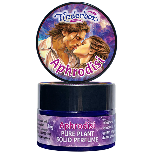 Tinderbox Aphrodisi Solid Perfume 15g, Ignites Magnetic Love