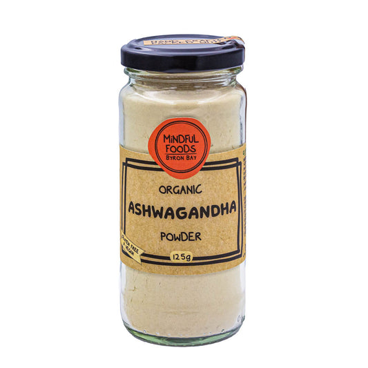 Mindful Foods Organic Ashwagandha Powder 125g Or 250g, Reduce Your Stress