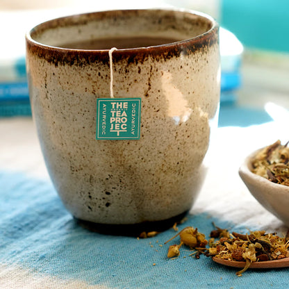 The Organic Tea Project Ayurvedic Tranquil Dreams Sleep Tea 20 Pyramid Bags, Clean Floral Spice