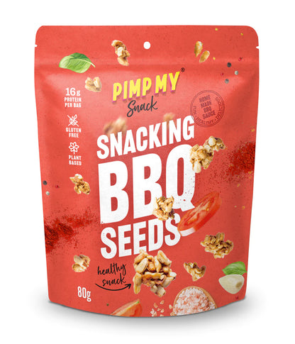 Extraordinary Foods Pimp My Salad Snacking BBQ Seeds 80g, Vegan & Gluten Free