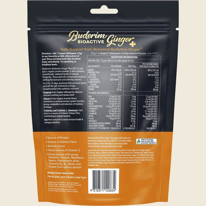 Buderim Bioactive+ Daily Nutrient Booster 180g, Daily Gut & Immunity Support
