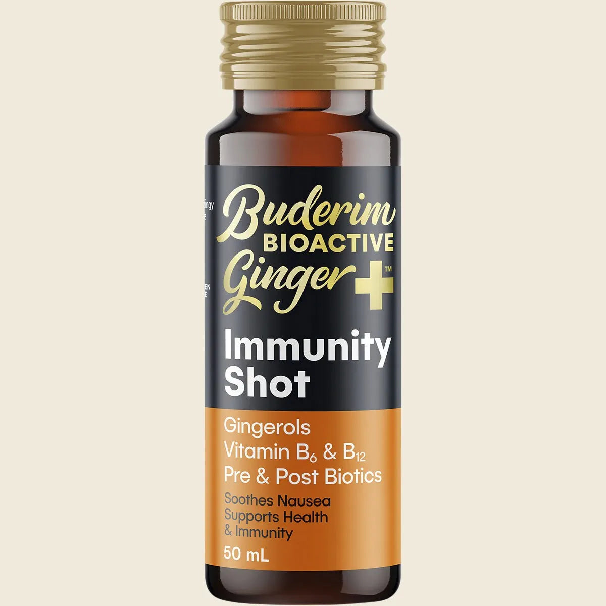 Buderim Ginger BioActive+ Immunity Shot 50mL Or 350mL, Boost, Balance & Defend