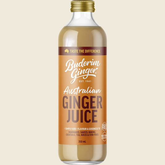 Buderim Ginger Australian Ginger Juice 350mL or 750mL, Pure, Potent & Versatile