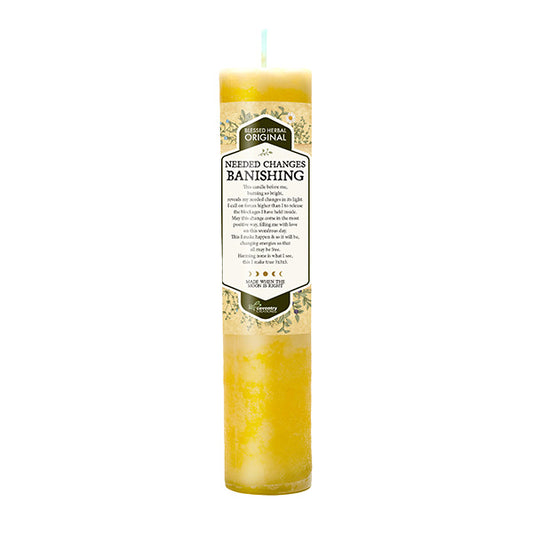 Coventry Creations Blessing Candle, BANISHING {Needed Changes}; For Positive Changes