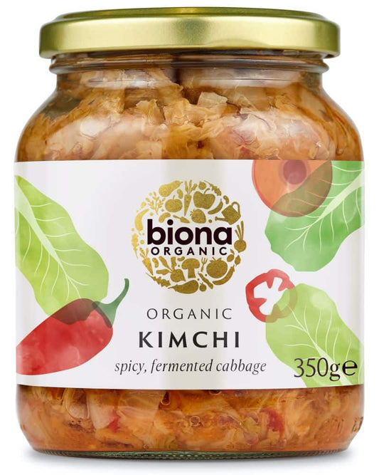 Biona Certified Organic Kimchi 350g, Spice Up Your Meals!