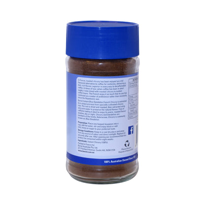 Bonvit Instant Blue Dandelion French Chicory 100g, Caffeine Free