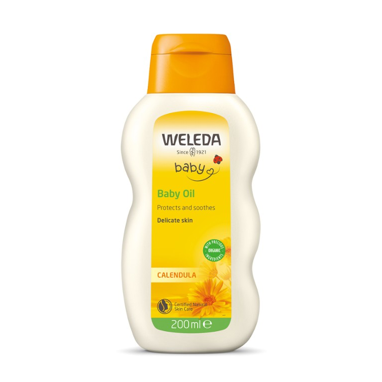 Weleda Baby Oil 200ml, Calendula {Protects & Soothes}