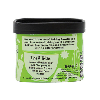 Honest To Goodness Natural Baking Powder 300g, Aluminum-Free