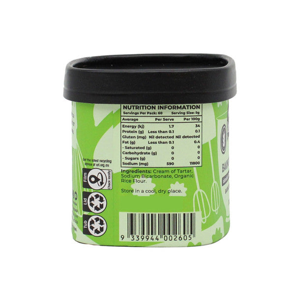 Honest To Goodness Natural Baking Powder 300g, Aluminum-Free