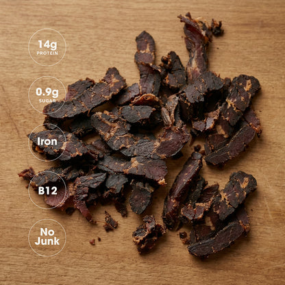 Chief. Cayenne Chilli Biltong 30g, Air Dried Steak