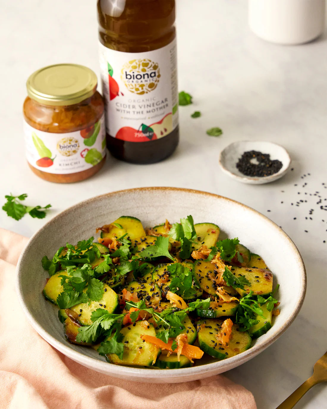 Biona Certified Organic Kimchi 350g, Spice Up Your Meals!