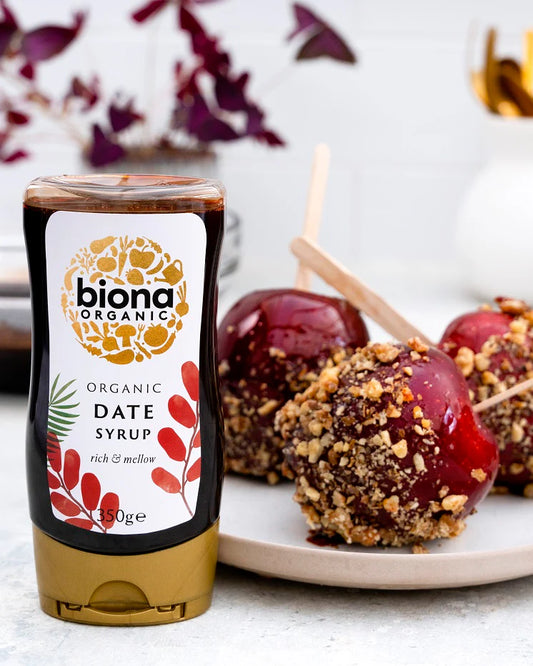 Biona Certified Organic Date Syrup 350g, Simply Delicious