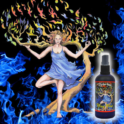 Tinderbox Blue Fire Perfume Spray 100mL, Set Your Spirit Dancing