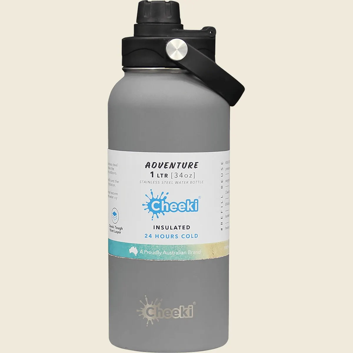 Cheeki Adventure Insulated Bottle 1L, Choose Your Colourway!