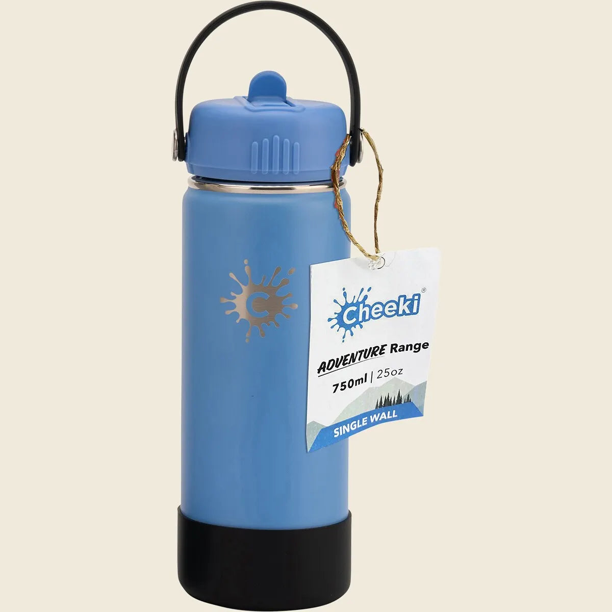 Cheeki Adventure Stainless Steel Bottle 750ml, Choose Your Colourway!